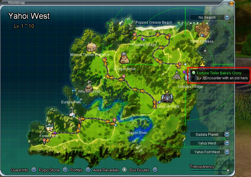 Quests at the start of each map - Dragon Ball Online Omega – Unleash ...